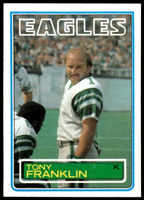 1983 Topps Tony Franklin #139 (Front)