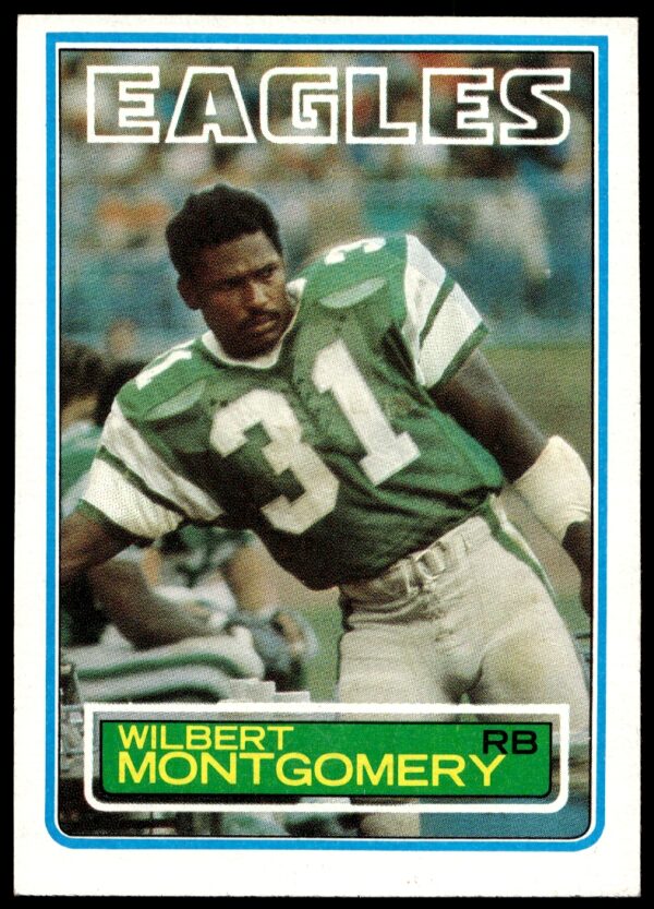 1983 Topps Wilbert Montgomery #144 (Front)