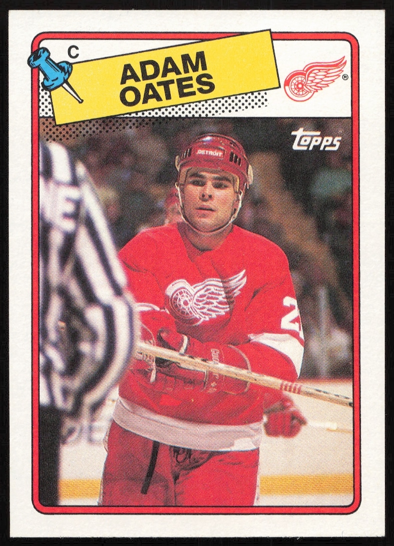 1988-89 Topps Adam Oates #161 (Front)