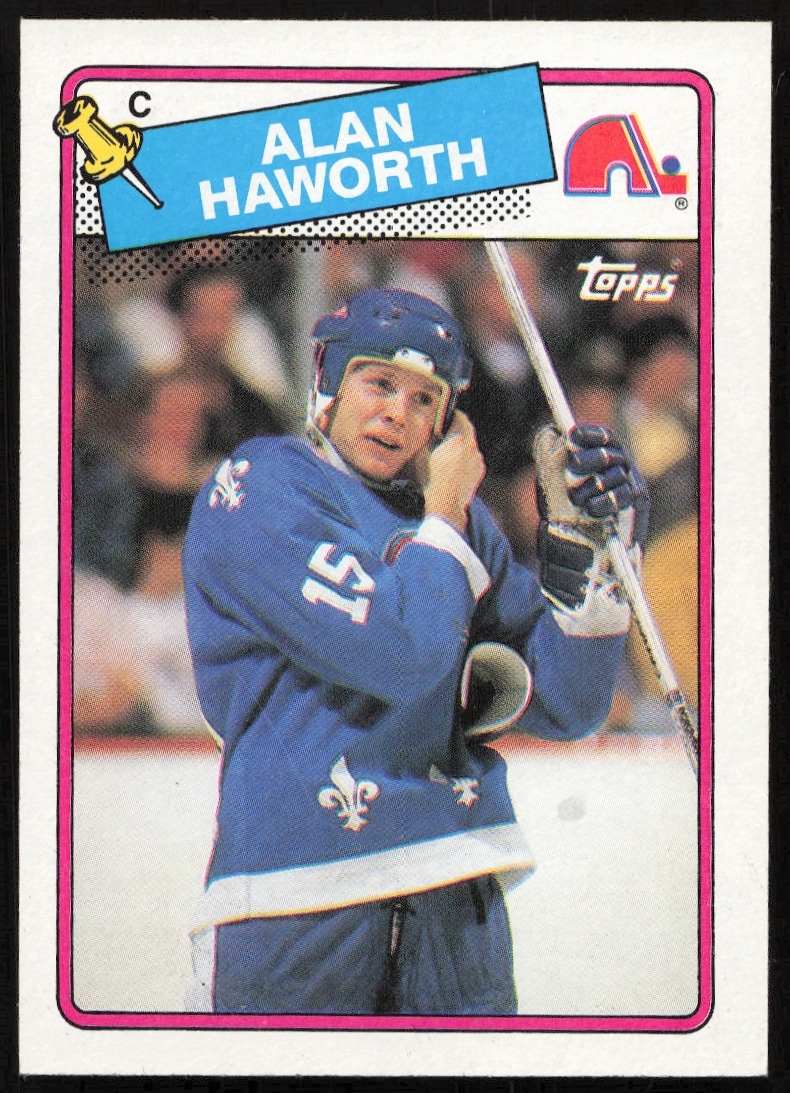 1988-89 Topps Alan Haworth #131 (Front)