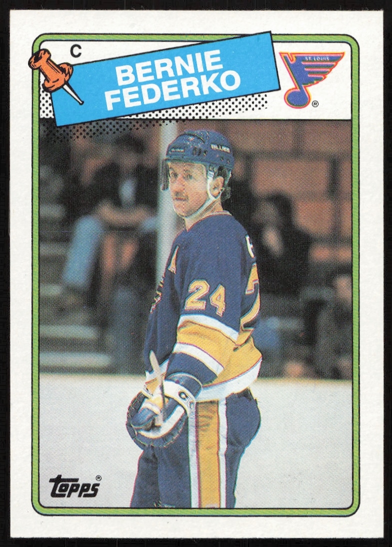 1988-89 Topps Bernie Federko #81 (Front)