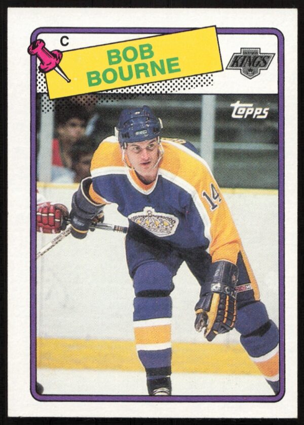 1988-89 Topps Bob Bourne #101 (Front)