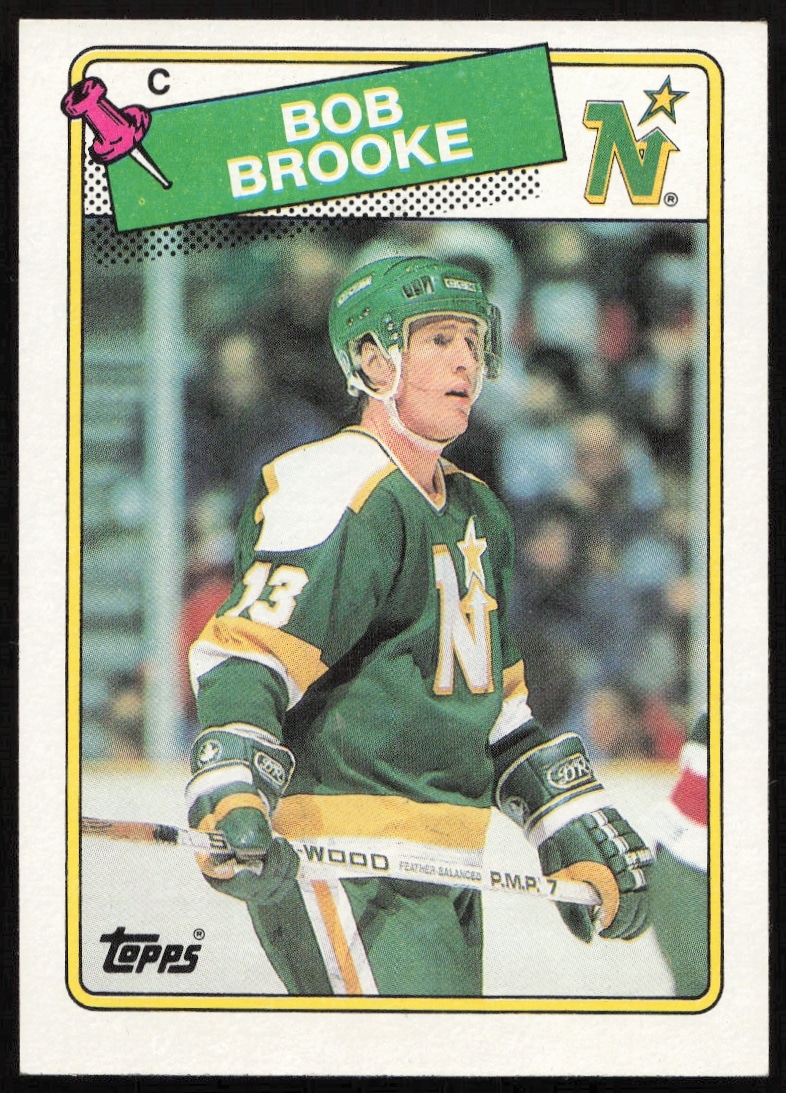 1988-89 Topps Bob Brooke #61 (Front)