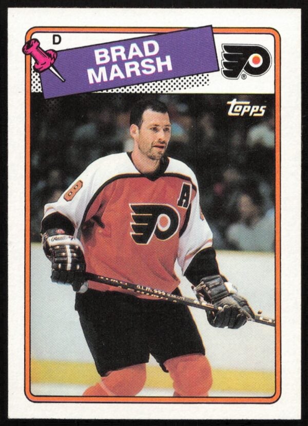 1988-89 Topps Brad Marsh #64 (Front)