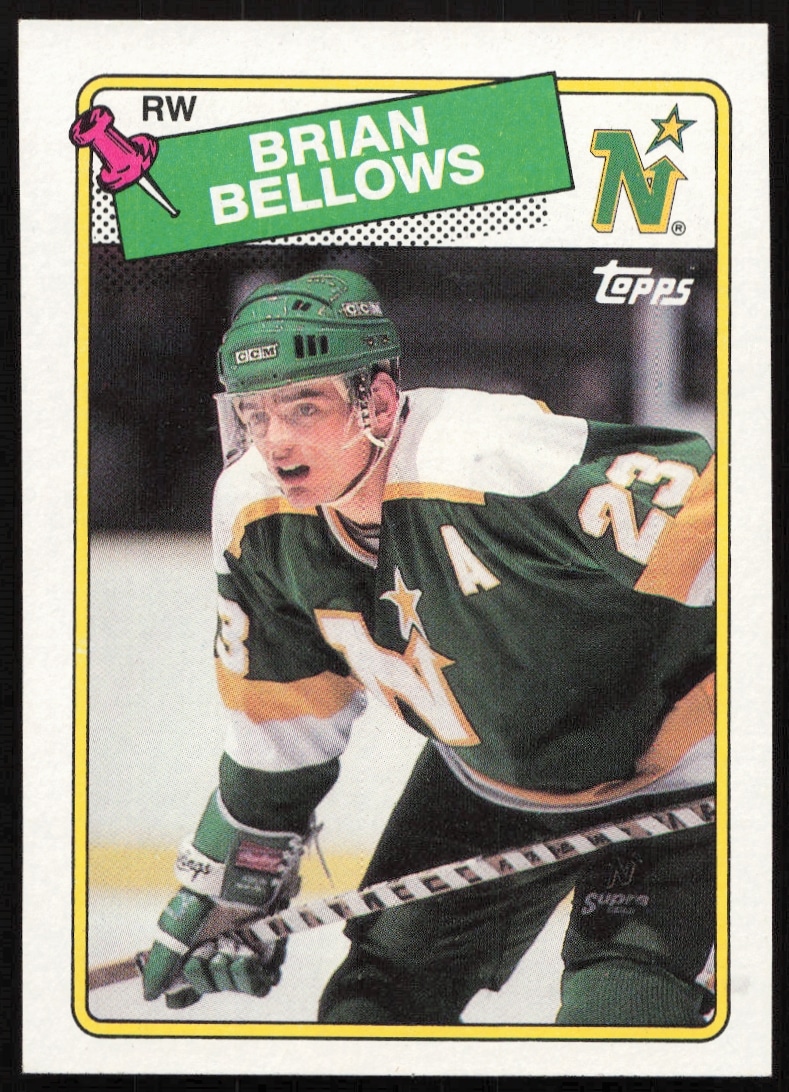 1988-89 Topps Brian Bellows #95 (Front)