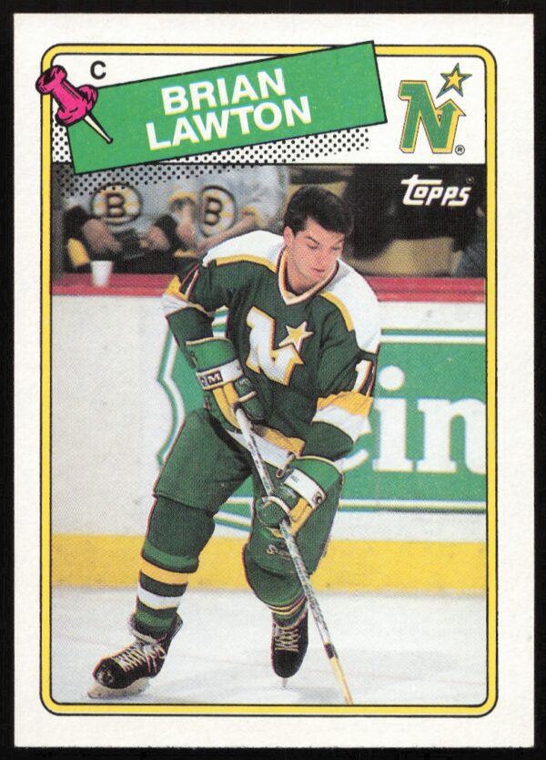 1988-89 Topps Brian Lawton #20 (Front)