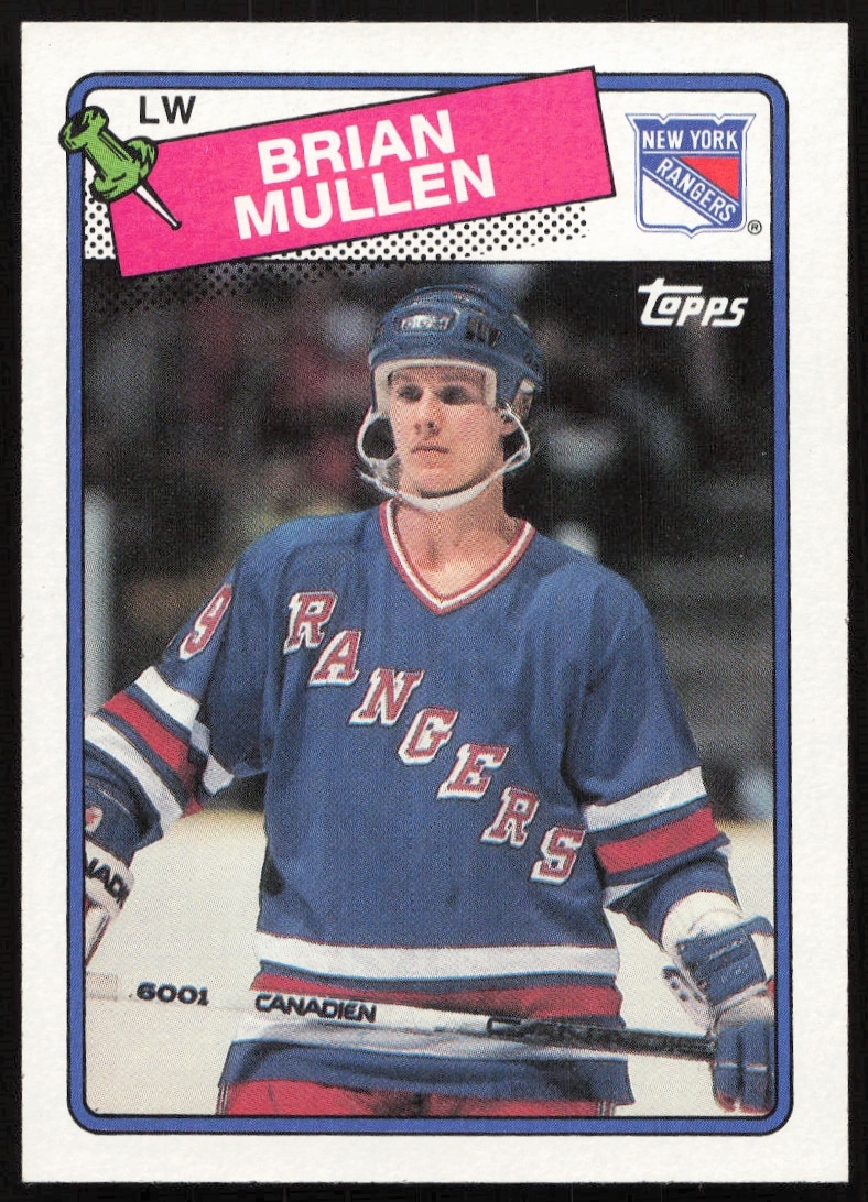 1988-89 Topps Brian Mullen #91 (Front)