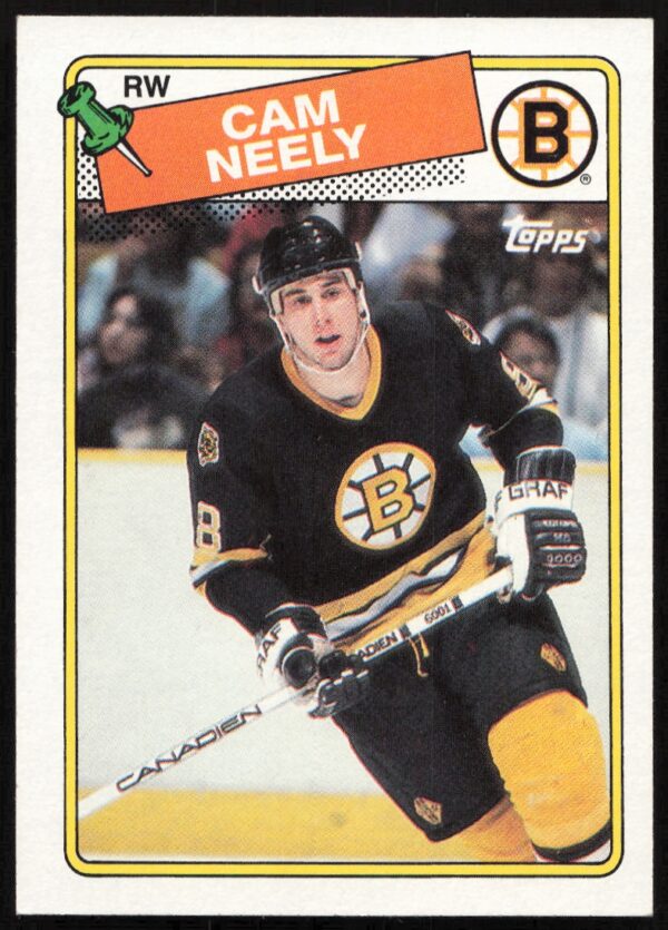 1988-89 Topps Cam Neely #58 (Front)