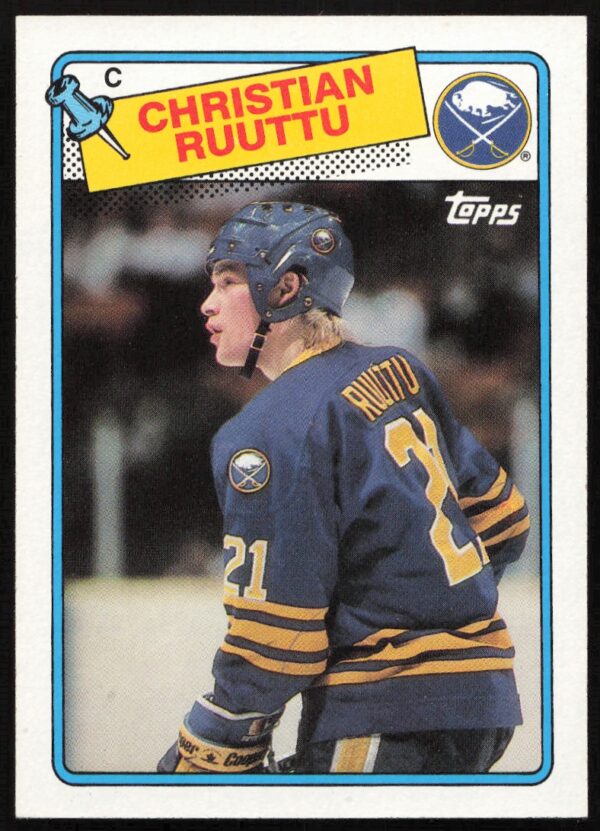 1988-89 Topps Christian Ruuttu #18 (Front)