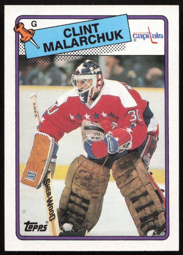 1988-89 Topps Clint Malarchuk #25 (Front)