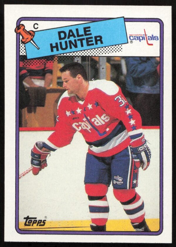 1988-89 Topps Dale Hunter #70 (Front)