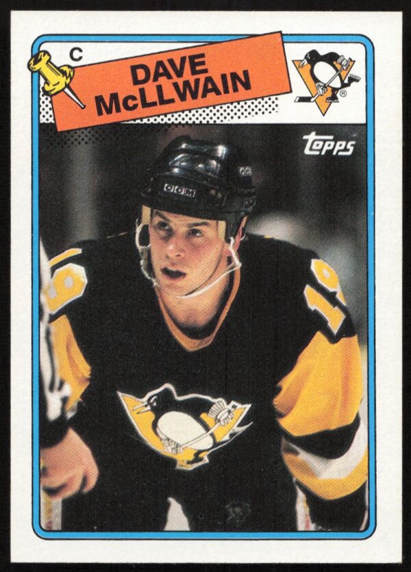 1988-89 Topps Dave McLlwain #132 (Front)