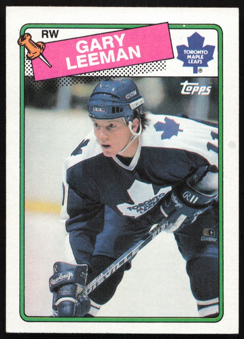 1988-89 Topps Gary Leeman #11 (Front)