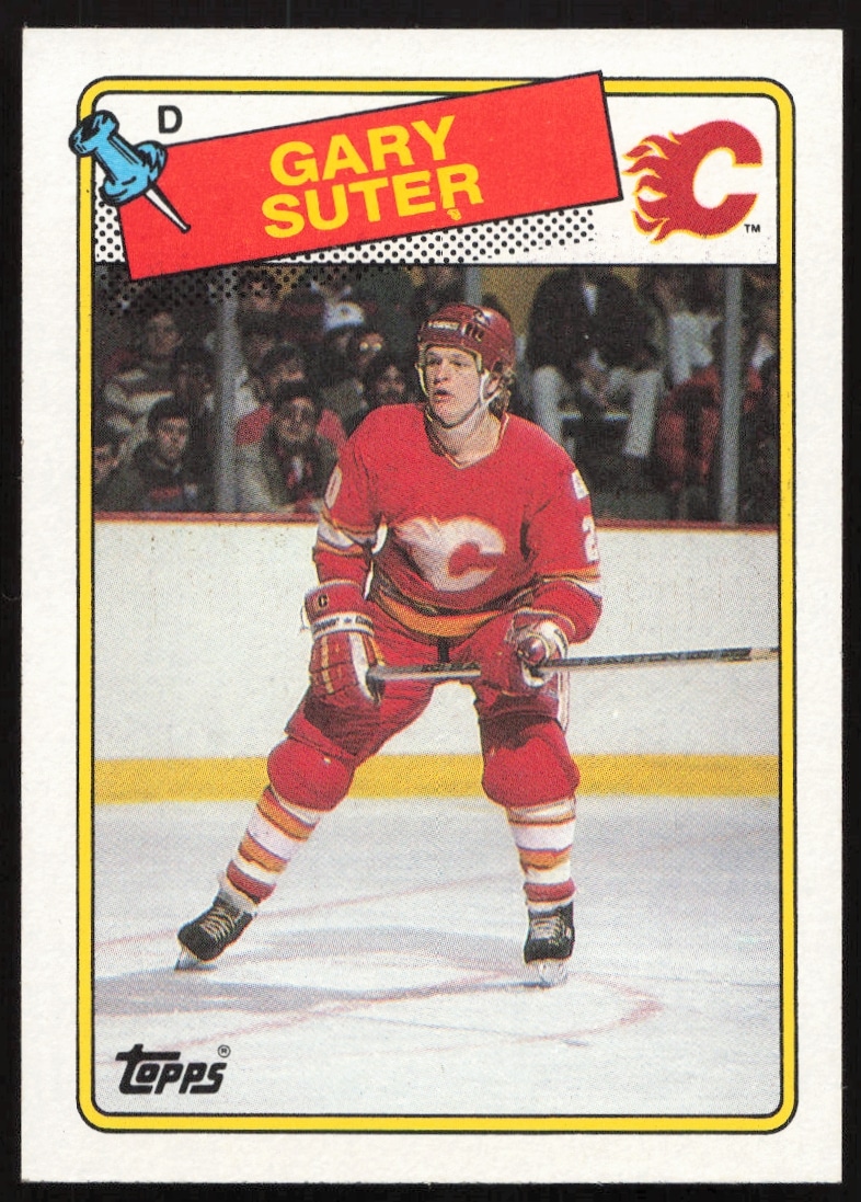 1988-89 Topps Gary Suter #43 (Front)