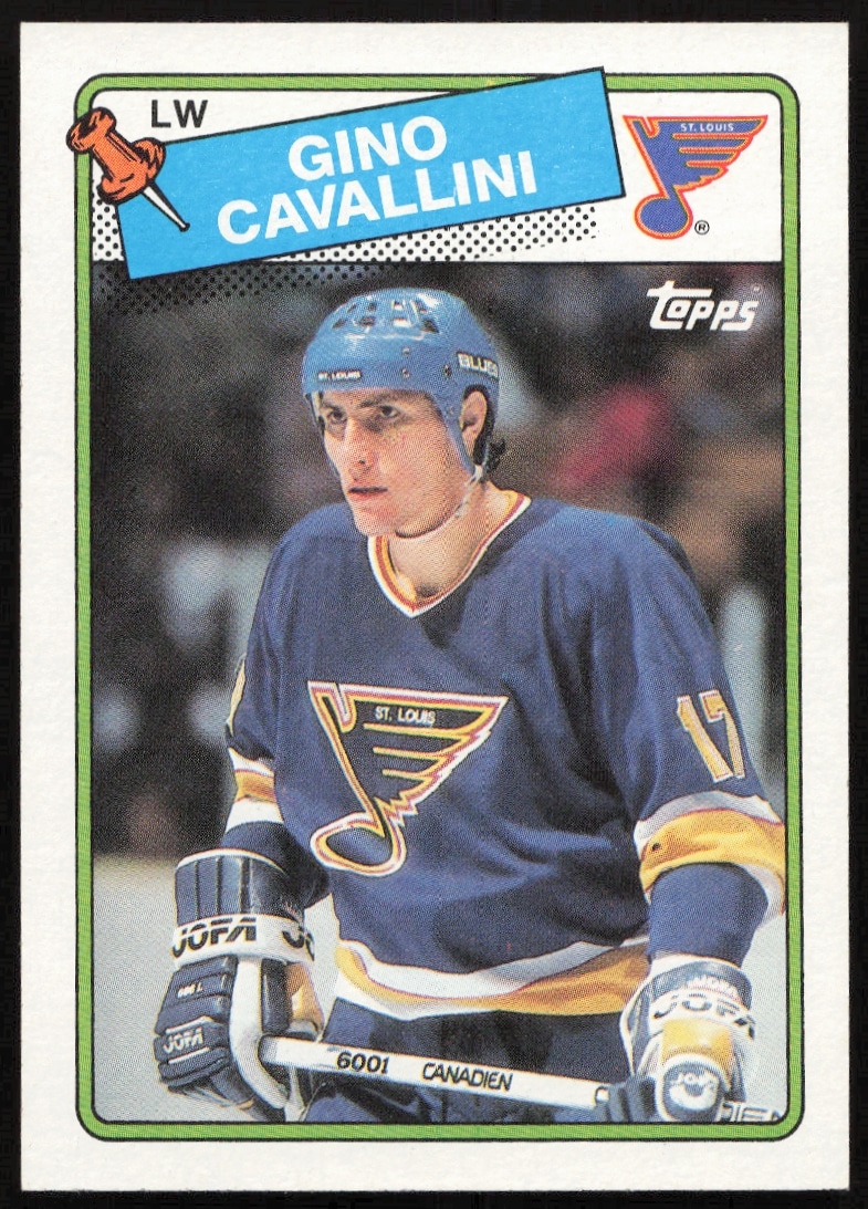 1988-89 Topps Gino Cavallini #149 (Front)