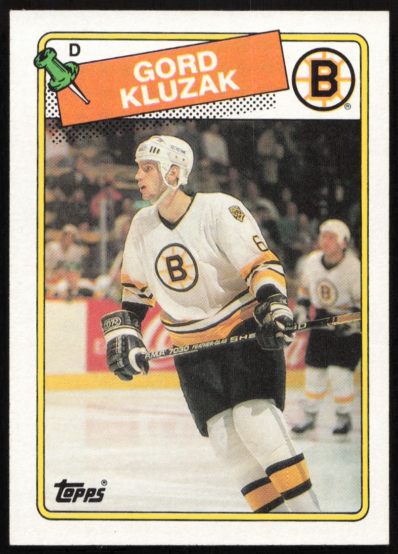 1988-89 Topps Gord Kluzak #23 (Front)