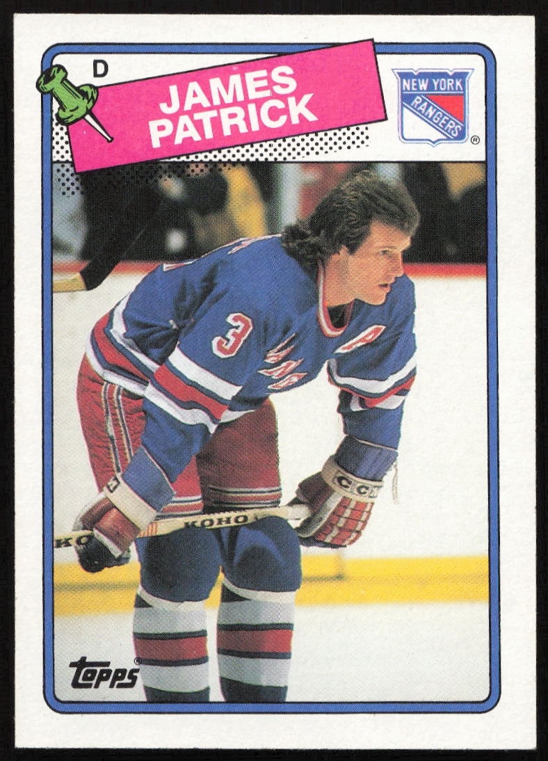 1988-89 Topps James Patrick #69 (Front)