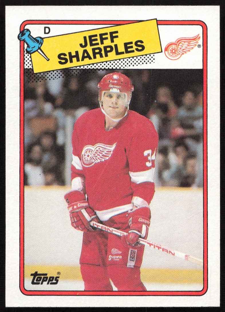 1988-89 Topps Jeff Sharples #48 (Front)