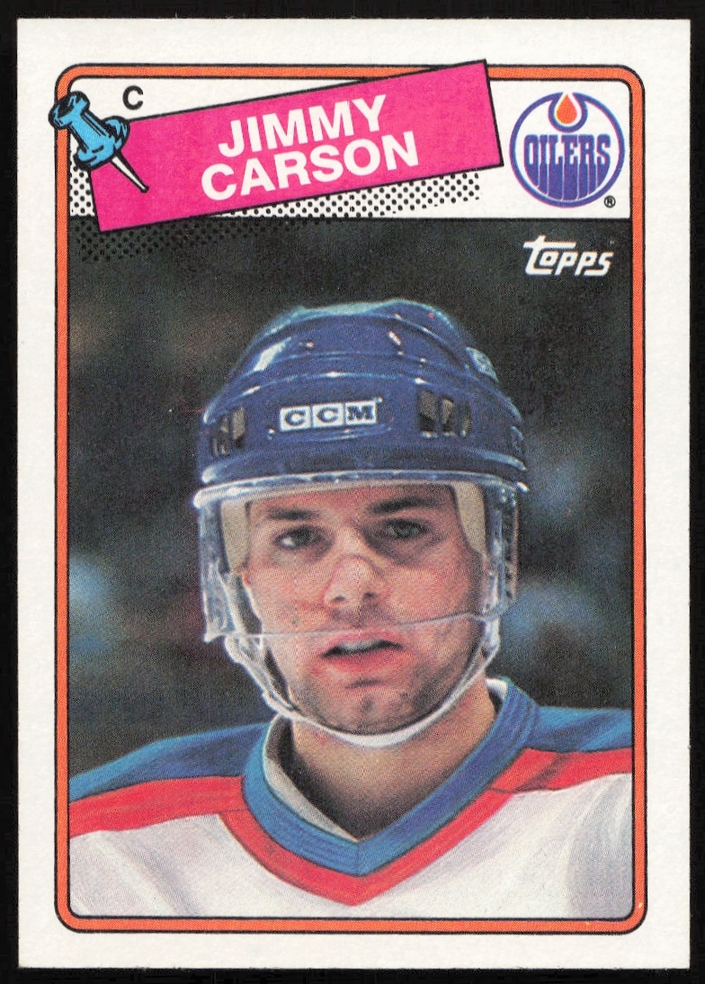 1988-89 Topps Jimmy Carson #9 (Front)