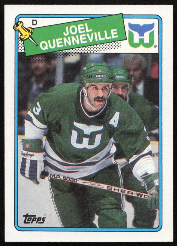 1988-89 Topps Joel Quenneville #3 (Front)