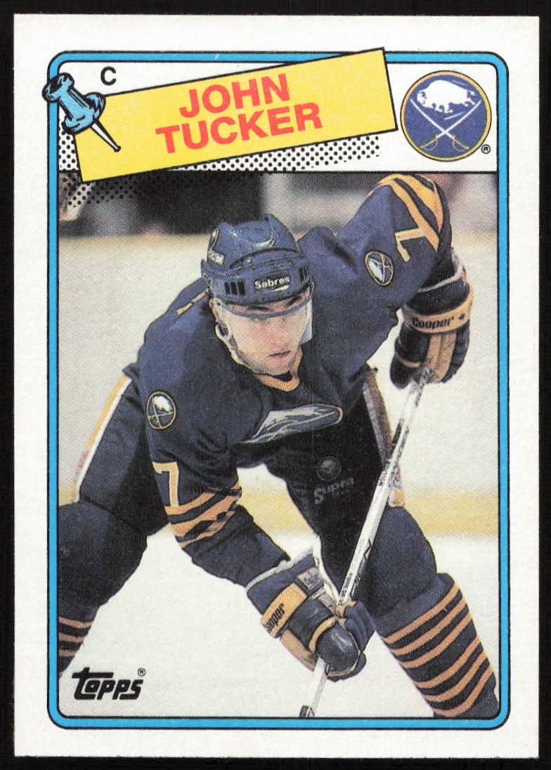 1988-89 Topps John Tucker #74 (Front)