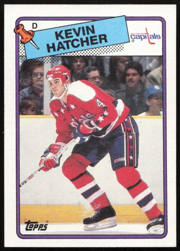 1988-89 Topps Kevin Hatcher #86 (Front)