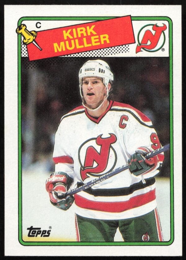 1988-89 Topps Kirk Muller #84 (Front)