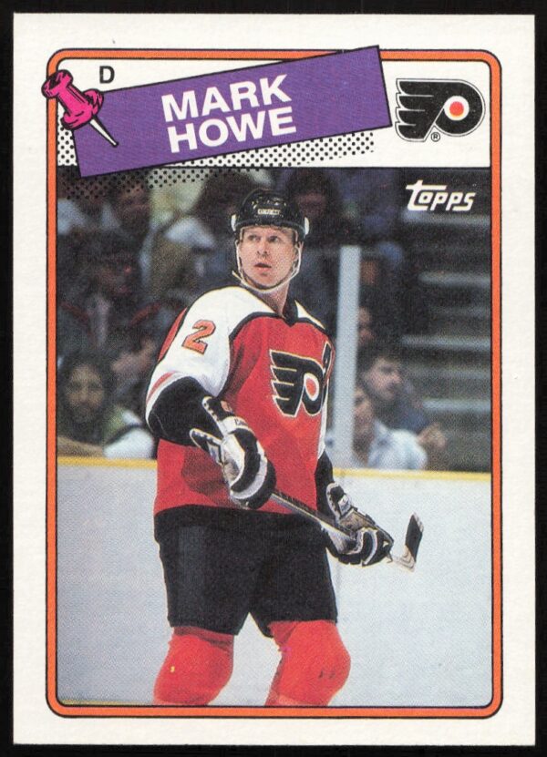 1988-89 Topps Mark Howe #6 (Front)