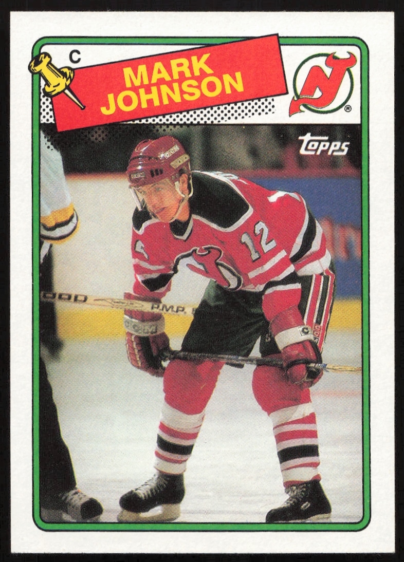 1988-89 Topps Mark Johnson #45 (Front)