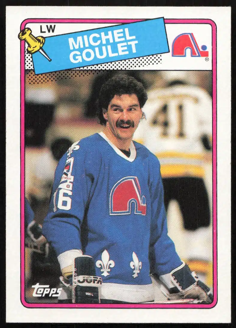 1988-89 Topps Michel Goulet #54 (Front)