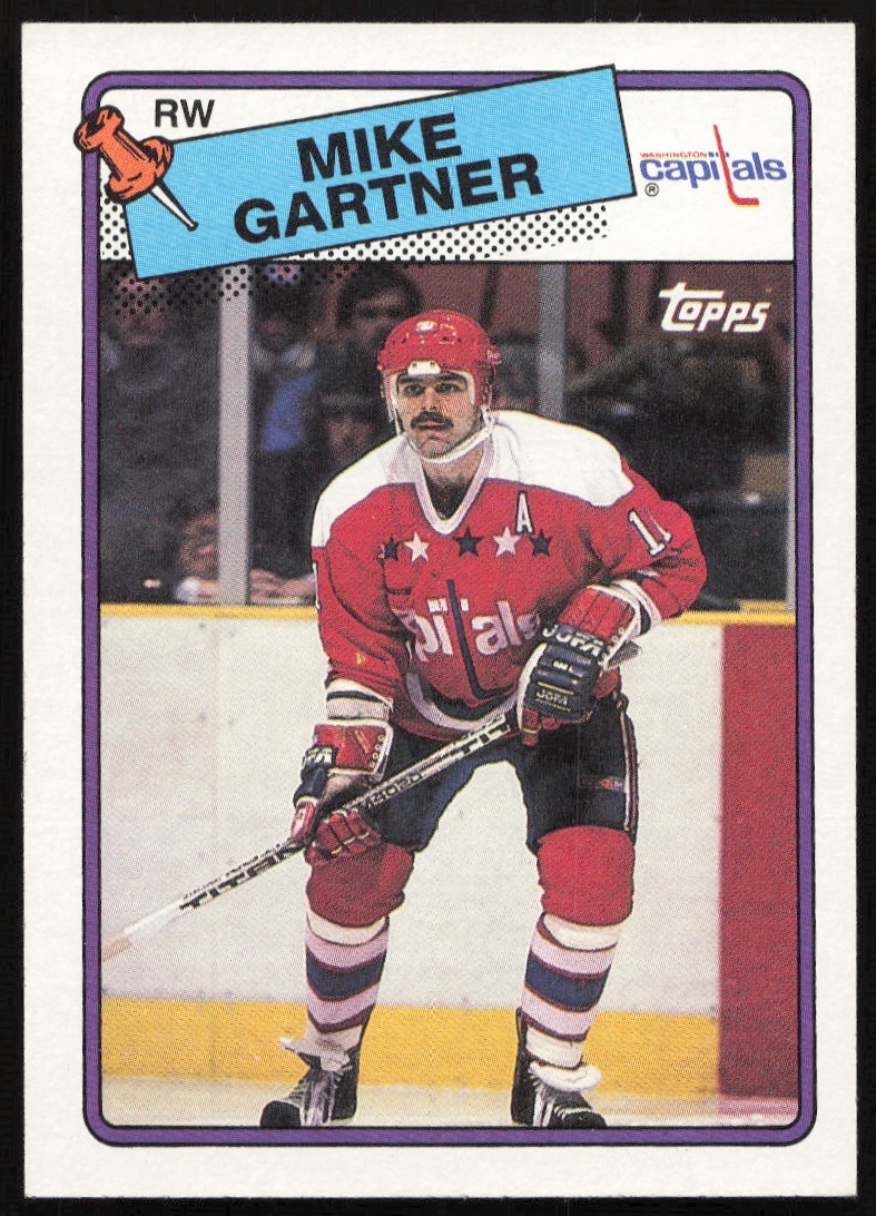 1988-89 Topps Mike Gartner #50 (Front)