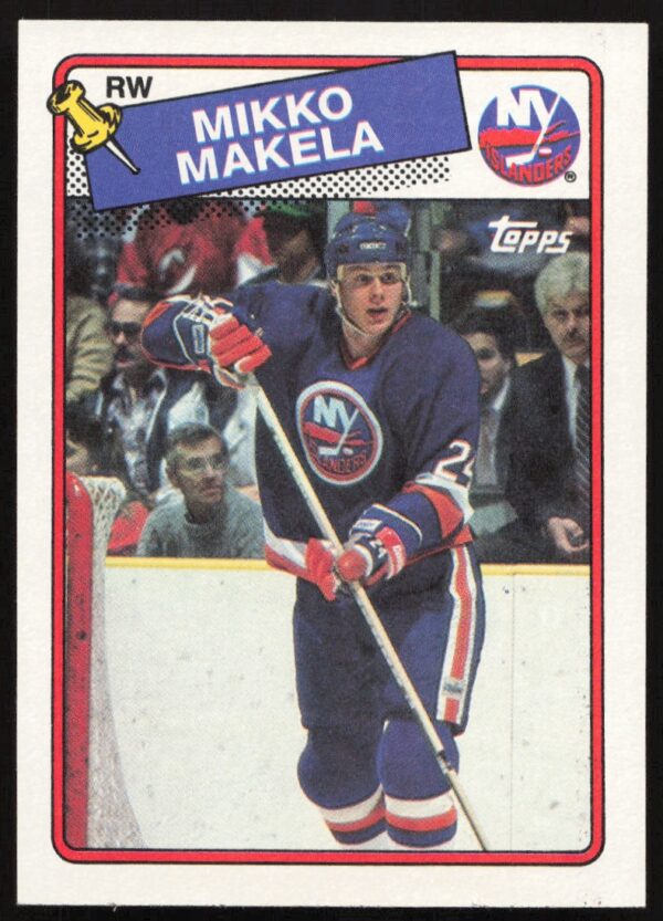 1988-89 Topps Mikko Makela #44 (Front)