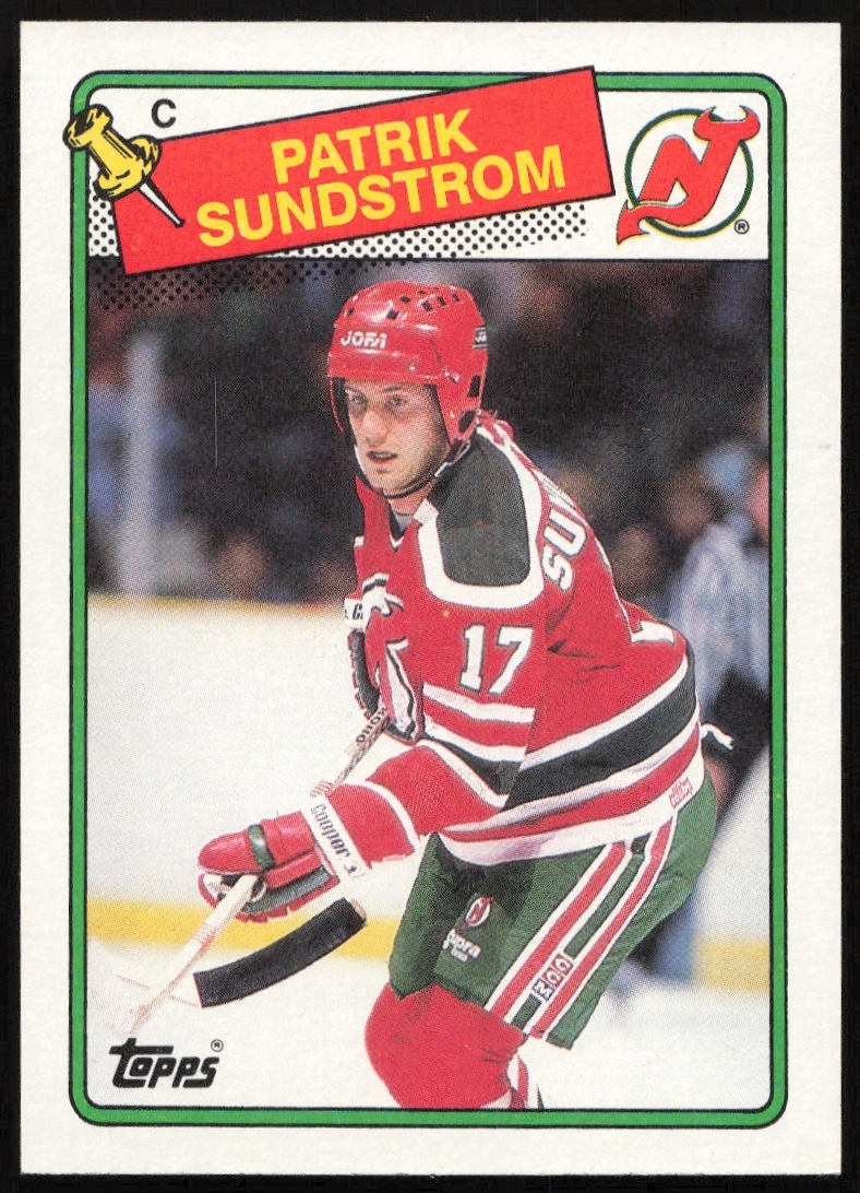 1988-89 Topps Patrik Sundstrom #67 (Front)