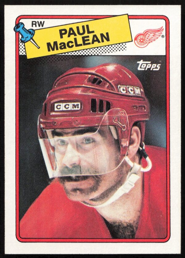 1988-89 Topps Paul MacLean #38 (Front)