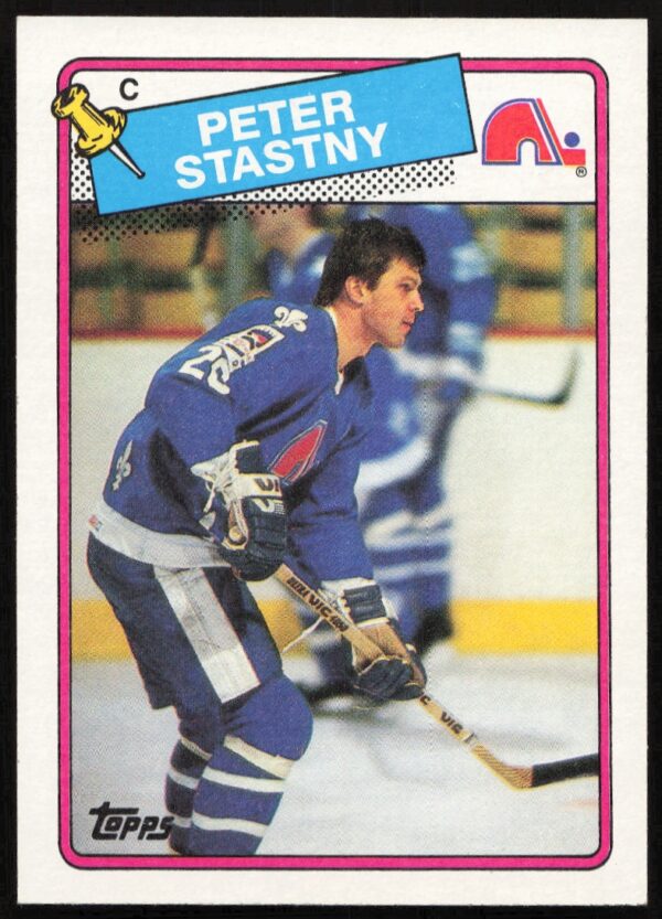 1988-89 Topps Peter Stastny #22 (Front)