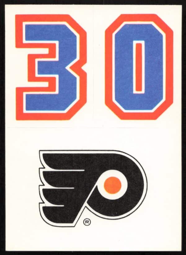 1988-89 Topps Philadelphia Flyers Sticker Inserts #26 (Front)