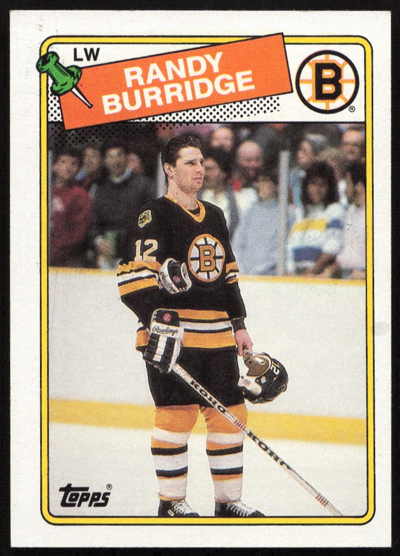 1988-89 Topps Randy Burridge #33 (Front)