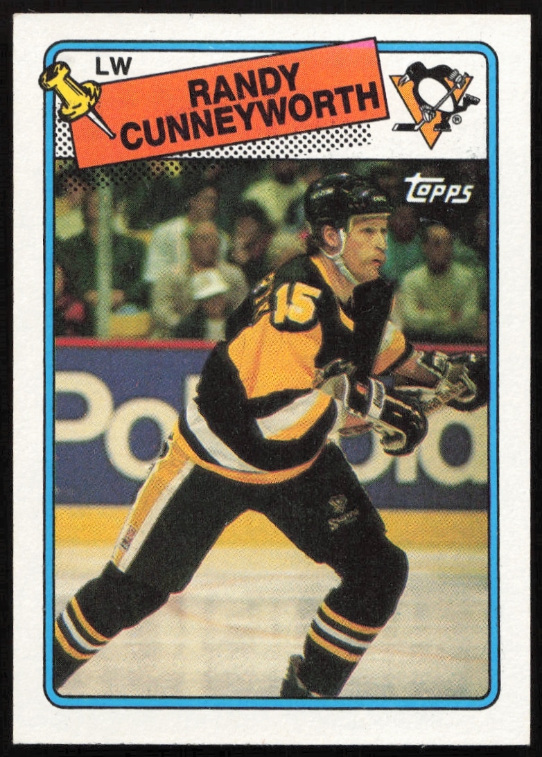 1988-89 Topps Randy Cunneyworth #19 (Front)