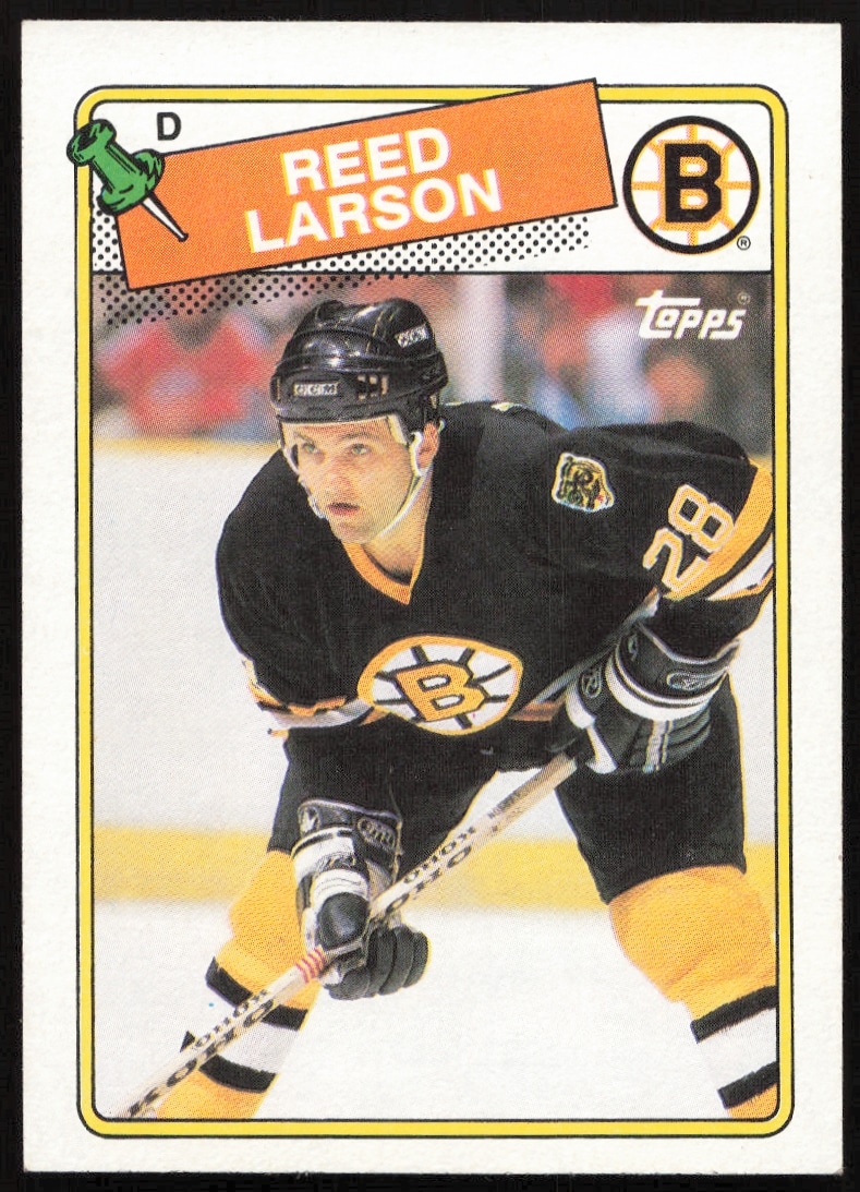 1988-89 Topps Reed Larson #145 (Front)