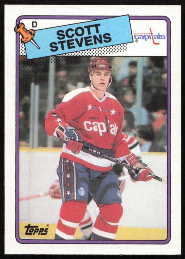 1988-89 Topps Scott Stevens #60 (Front)