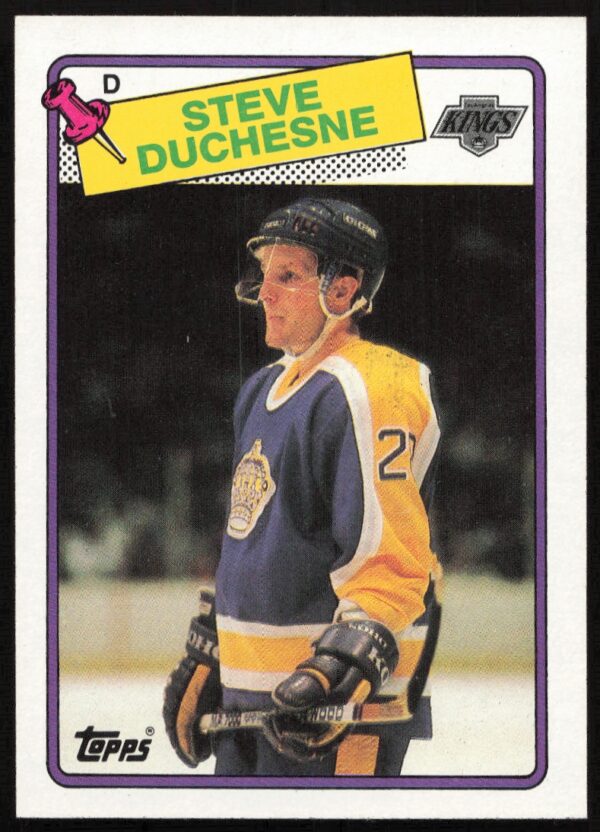 1988-89 Topps Steve Duchesne #182 (Front)