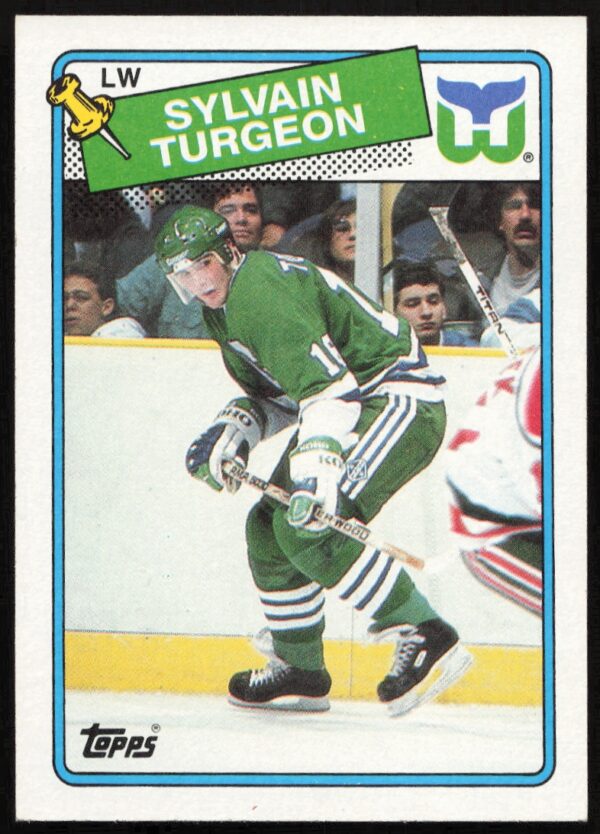 1988-89 Topps Sylvain Turgeon #24 (Front)