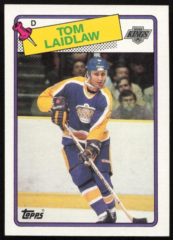 1988-89 Topps Tom Laidlaw #37 (Front)