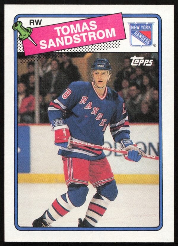 1988-89 Topps Tomas Sandstrom #121 (Front)