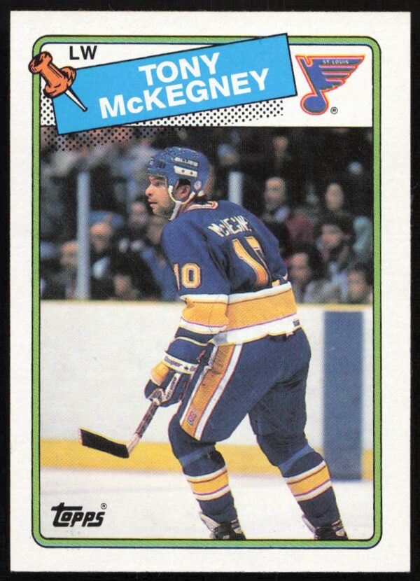 1988-89 Topps Tony McKegney #4 (Front)