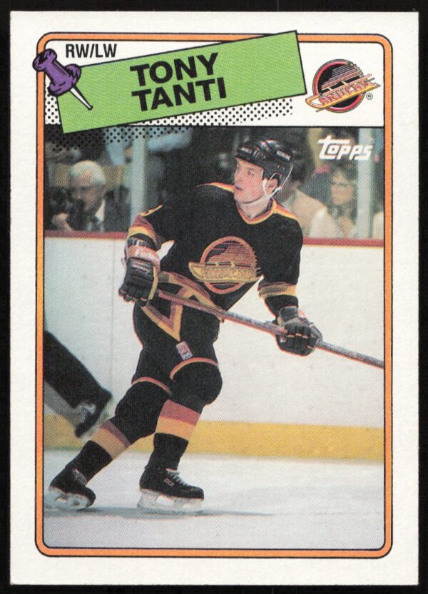 1988-89 Topps Tony Tanti #82 (Front)