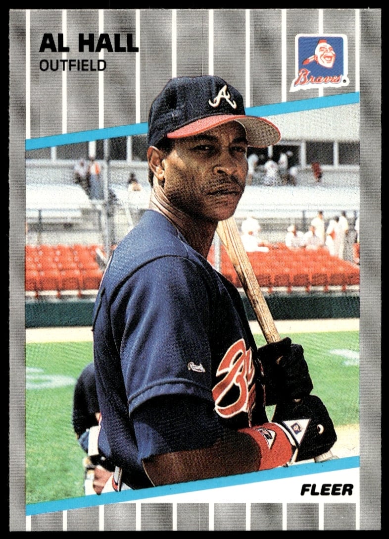 1989 Fleer Al Hall #593 (Front)