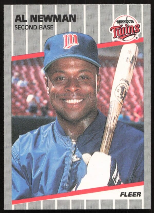 1989 Fleer Al Newman #122 (Front)