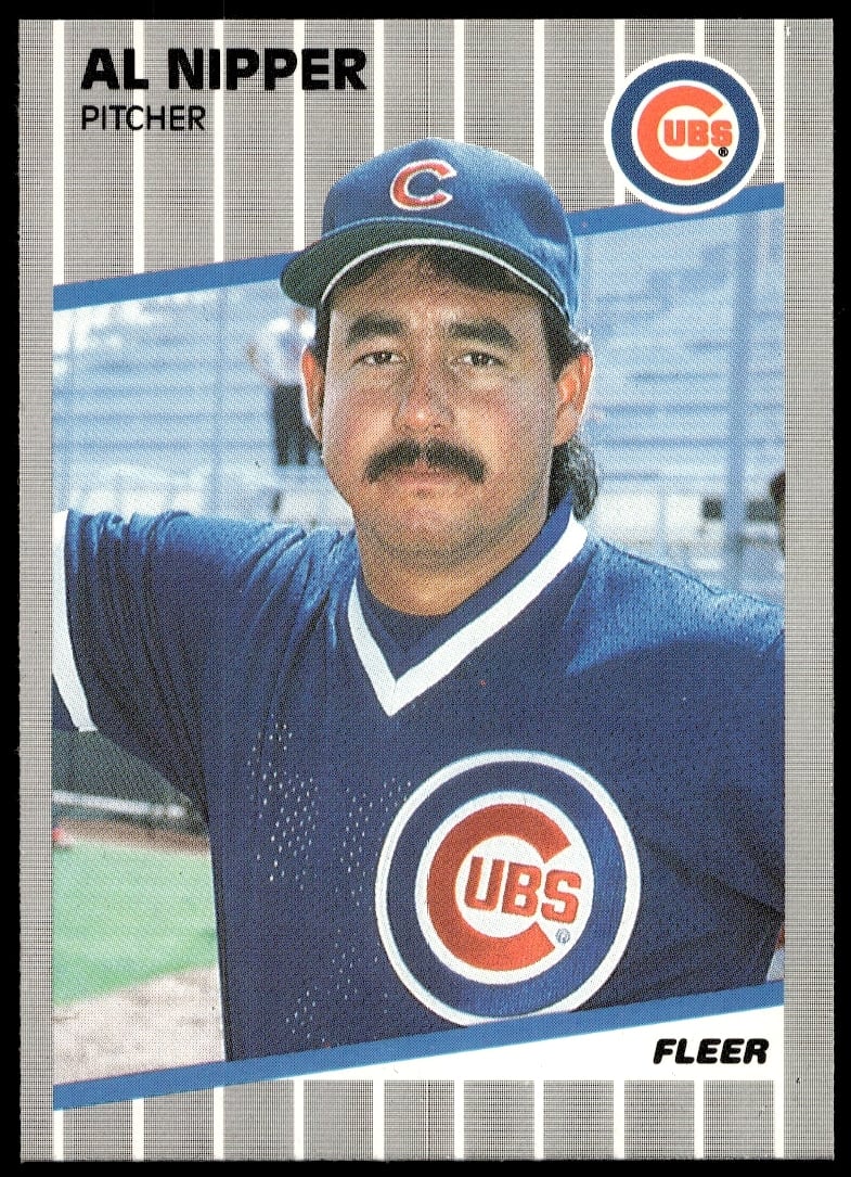 1989 Fleer Al Nipper #433 (Front)