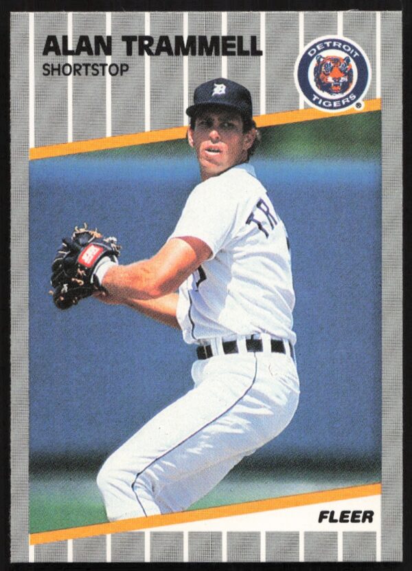 1989 Fleer Alan Trammell #148 (Front)